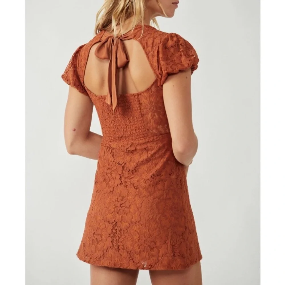 Free People Hailee Lace Mini Dress